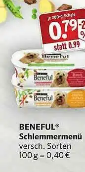 Wasgau Beneful Schlemmermenü Angebot