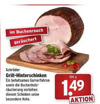 Wasgau Schröder Grill-hinterschinken Angebot