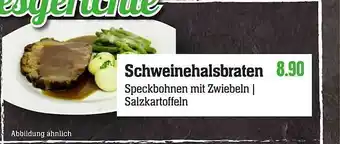 Scheck-in-Center Schweinehalsbraten Angebot