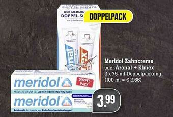 Scheck-in-Center Meridol Zahncreme Oder Aronal + Elmex Angebot