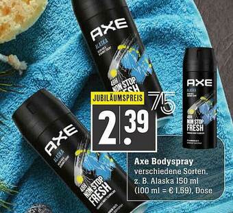 Scheck-in-Center Axe Bodyspray Angebot