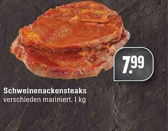 Scheck-in-Center Schweinenackensteaks Angebot