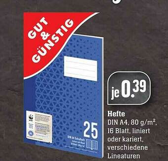 Scheck-in-Center Hefte Gut & Günstig Angebot