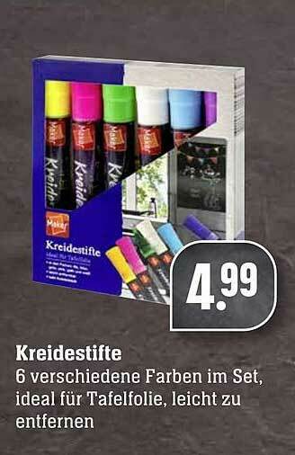 Scheck-in-Center Kreidestifte Angebot