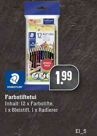 Scheck-in-Center Staedtler Farbstiftetui Angebot