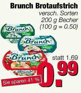 Edeka Scherer Brunch Brotaufstrich Angebot