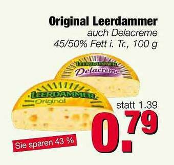 Edeka Scherer Original Leerdammer Angebot