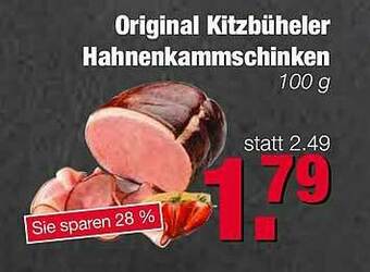 Edeka Scherer Original Kitzbüheler Hahnenkammschinken Angebot