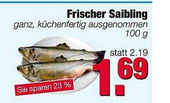 Edeka Scherer Frischer Saibling Angebot