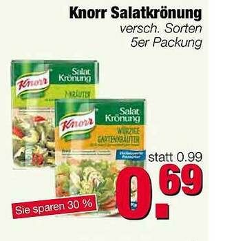 Edeka Scherer Knorr Salatkrönung Angebot