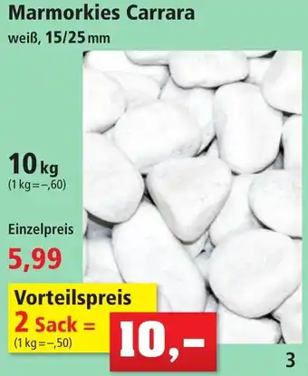 Thomas Philipps Marmorkies Carrara weiß, 15/25 mm, 10 kg Angebot