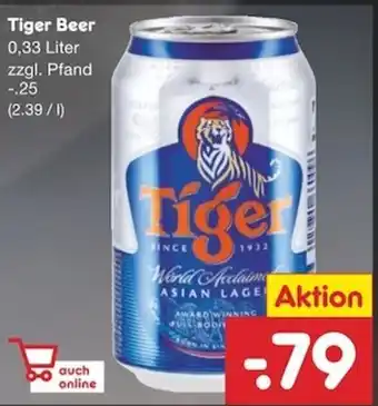 Netto Marken-Discount Tiger Beer 0,33L Angebot