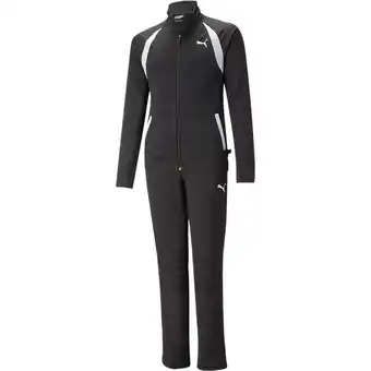 Intersport Puma kinder sportanzug tricot suit op g puma black 152 Angebot