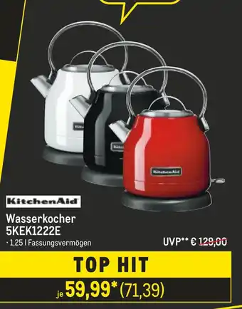 METRO KitchenAid Wasserkocher 5KEK1222E Angebot