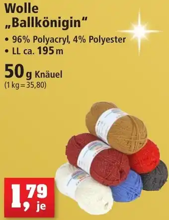 Thomas Philipps Wolle ,,Ballkönigin" 50 g Knäuel Angebot