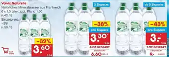 Netto Marken-Discount Volvic Naturelle 6x1,5L Angebot