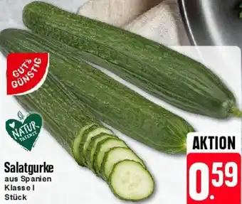 E-Center Gut & Günstig Salatgurke Angebot