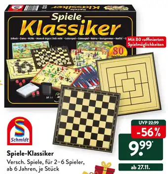 Aldi Süd Schmidt Spiele-Klassiker Angebot