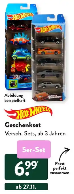 Aldi Süd Hot Wheels Geschenkset 5er-Set Angebot