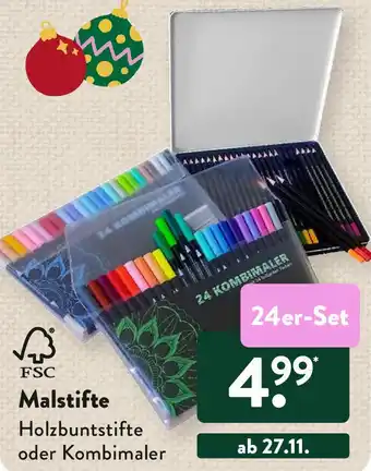 Aldi Süd Malstifte 24er-Set Angebot