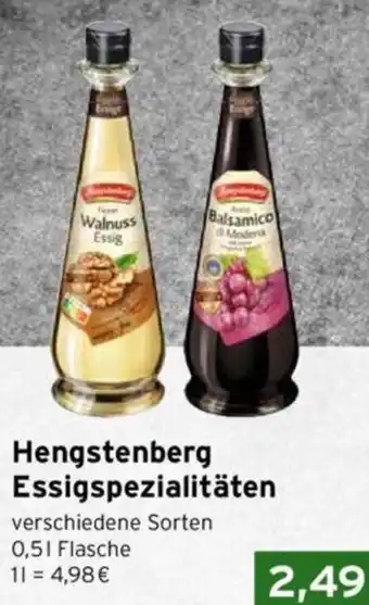 CAP Markt Hengstenberg Essigspezialitäten 0,5 L Flasche Angebot