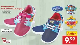 Netto Marken-Discount Kinder Sneaker für Mädchen und Jungen Angebot