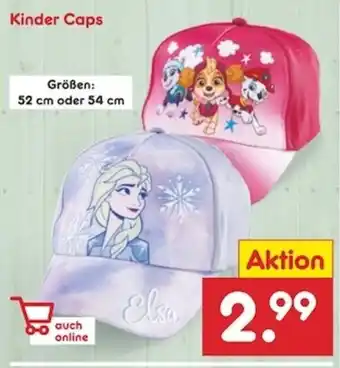 Netto Marken-Discount Kinder Caps Angebot