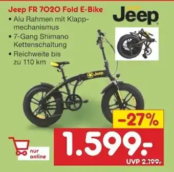 Netto Marken-Discount Jeep FR 7020 Fold E-Bike Angebot