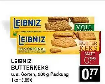 Edeka Zurheide Leibniz Butterkeks Angebot