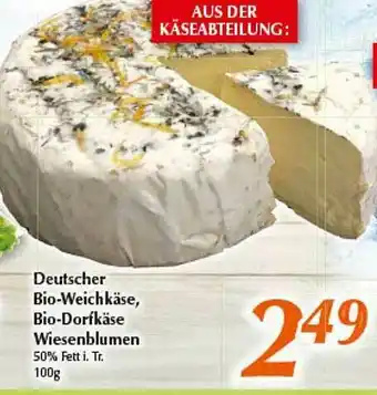 inkoop Deutscher Bio-weichkase, Bio-dorfkase Wiesenblumen Angebot