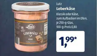 Aldi Süd Lutz Leberkäse Angebot