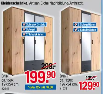 Möbelpiraten Kleiderschränke Angebot