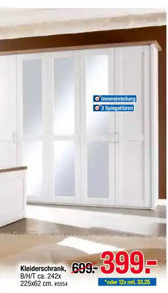 Möbelpiraten Kleiderschrank Angebot