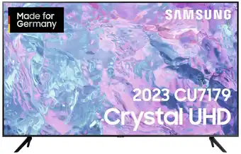 Conrad Samsung crystal uhd 2023 cu7179 led-tv 214 cm 85 zoll eek f (a - g) ci+, dvb-c, dvb-s2 Angebot