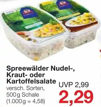 Jawoll Spreewälder Nudel, Kraut o. Kartoffelsalate 500g Angebot