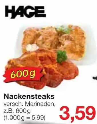 Jawoll Nackensteaks 600g Angebot