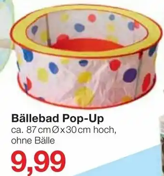 Jawoll Bällebad Pop Up Angebot