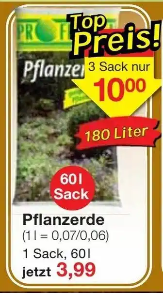 Jawoll Pflanzerde 60Liter Angebot