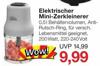 Jawoll Elektrischer Mini Zerkleinerer Angebot