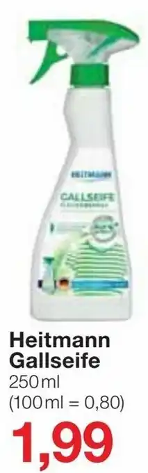 Jawoll Heitmann Gallseife 250ml Angebot