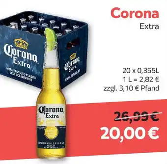 Durst Corona Extra 20 x 0,355 L Angebot