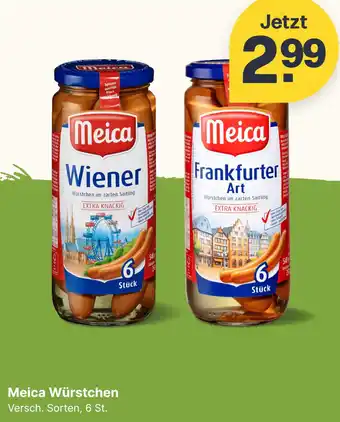 Picnic Meica Würstchen 6 St. Angebot