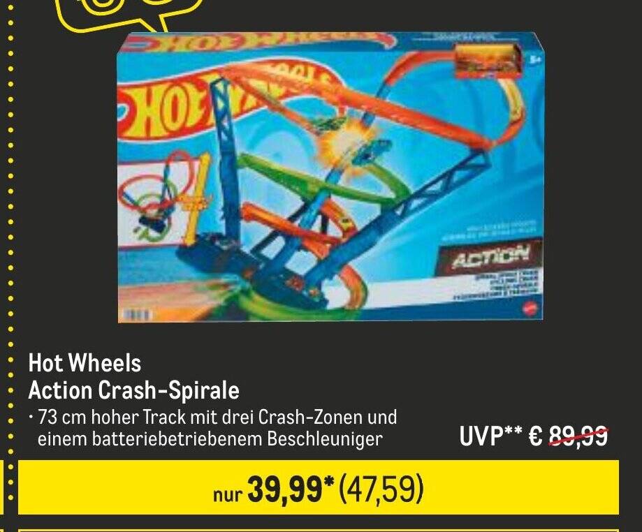 Mittel Hot Wheels Action CrashSpirale Angebot bei METRO
