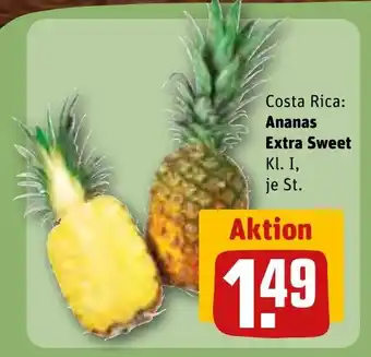 REWE Ananas Angebot