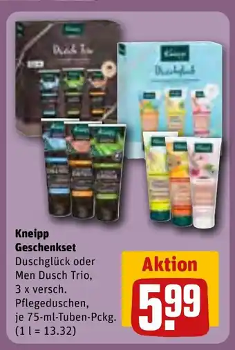 REWE Kneipp Geschenkset Angebot