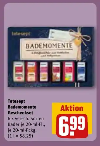 REWE Tetesept Bademomente Geschenkset Angebot