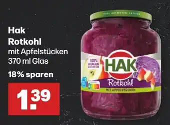 Handelshof Hak Rotkohl 370 ml Angebot