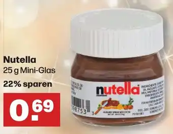 Handelshof Nutella 25 g Angebot