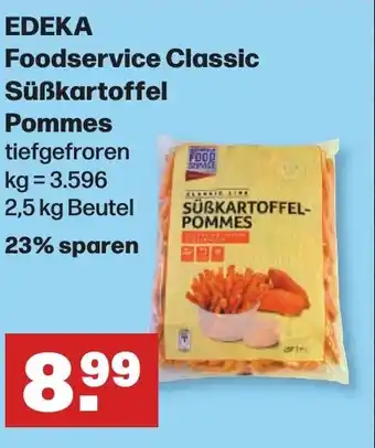 Handelshof EDEKA Foodservice Classic Süßkartoffel Pommes 2.5kg Angebot