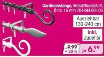 Möbel Boss Gardinenstange Angebot